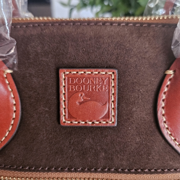 Dooney & Bourke Suede Handbag - Picture 3 of 11